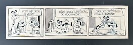 George Fett - Planche Originale "Sniffy" par Georges Fett 1968 United Feature Syndicate - Planche originale