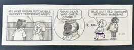 Morrie Turner - Planche Originale "Wee Pals" par Morrie Turner 1994 creators syndicate - Planche originale