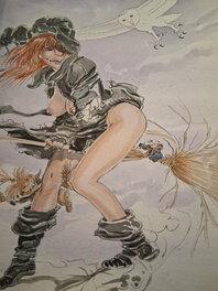 Malik - Witch 2 by Malik - Original Illustration