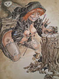Malik - Witch 5 by Malik - Original Illustration