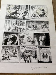 Frantz Duchazeau - Gilgamesh - Planche originale