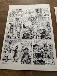 Michel Faure - Les files de l'aigle - Planche originale