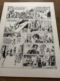 Franz - Hannah - Planche originale