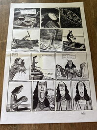 Christophe Gaultier - Robinson Crusoe - Planche originale