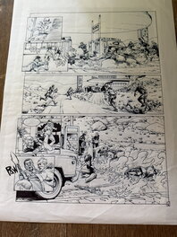 Gess - Carmen Mc Callum - Planche originale