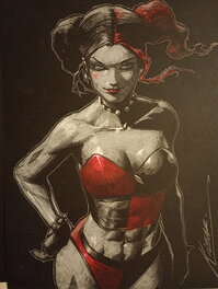 Kibar - Harley Quinn - Illustration originale