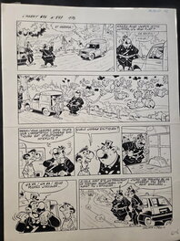 Daniël Kox - Planche originale agent 212 - Œuvre originale