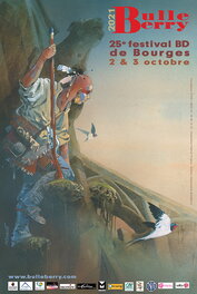 Affiche pour le festival Bulleberry (2021) Affiche pour le festival Bulleberry (2021)