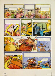 Johan De Moor - Lait Entier Requiem Pour Une Vache pl.33 - Comic Strip