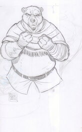 Oscar Martin - Solo Poderoso Prêt au Combat 2 - Illustration originale