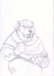Oscar Martin - Solo Poderoso Prêt au Combat 2 - Original Illustration