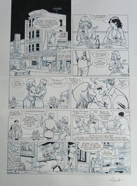 Alain Henriet - Xiii Mystery - Tome 14 : Traquenards et sentiments - Henriet - Planche originale