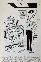 Louis Frick - 48 heures de vie - Planche originale