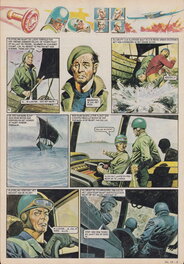 Sjors magazine (notice the white space in the upper left corner in the original panel, disappearing in the magazine publication) Sjors magazine (notice the white space in the upper left corner in the original panel, disappearing in the magazine publication)