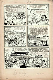 Frans Piët - Sjors en Sjimmie - De Baanbrekers - Planche originale