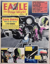 Keith Watson - Watson, DAN DARE, in the Mushroom, planche n°1, 1964 - Planche originale