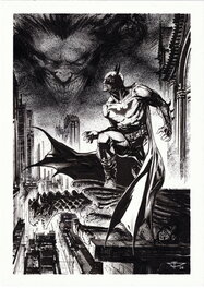 Dragan Paunovic - Batman - Illustration originale