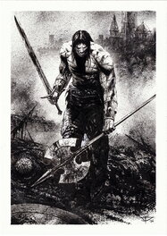 Dragan Paunovic - Conan le Barbare - Illustration originale