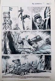 César Spadari - El Mayor Laguna “ El Huinca magazine N 43” - Planche originale