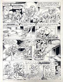 Bonvi - Milo Marat détective privé - Planche originale