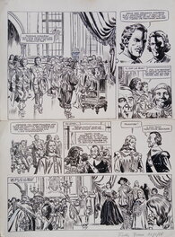 Fred & Liliane Funcken - Capitan - Planche originale