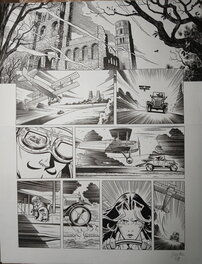 Alain Janolle - Arsène LUPIN - Planche originale