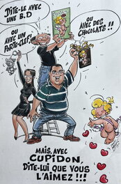 Malik - Cupido - Illustration originale