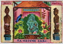 Atak - Hôtel Tandjung Sari, Sanur, Bali - Original Illustration