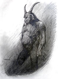 Paul et Gaétan Brizzi - Belzébuth - Illustration originale