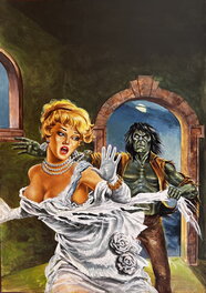Yücel Köksal - John Sinclair #142 - Zombie Vengeance - BASTEI Horreur 1981 - Couverture originale