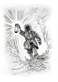 François Baranger - Mountains of madness explorer - Planche originale