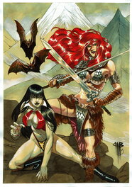 Vampirella et Red Sonja