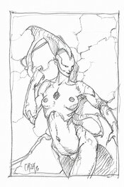 Caza - Ludmilla - Illustration originale