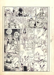 Robert Gigi - Gigi : Orion le laveur de planètes planche 37 - Planche originale