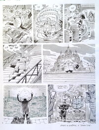 Julien Solé - Monsieur Léon - Planche originale