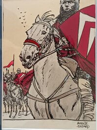 André Juillard - Les chevrons rouges - Planche originale