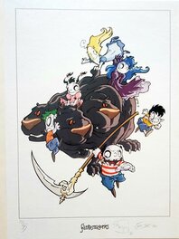 Ex-Libris offset : fantasmagories  16 x 20