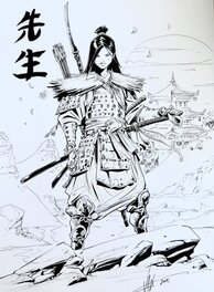 Vax - L ecole des loups solitaires - Illustration originale