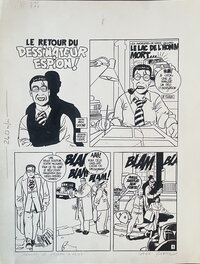 Serge Clerc - Le Dessinateur Espion - Comic Strip