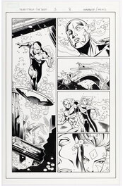 Lee Garbett - Fear Itself  The Deep, n° 3, Le Surfer d'argent - Planche originale