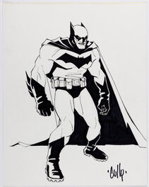 Cully Hamner - Illustration originale Batman - Planche originale