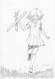 Alain Henriet - Dent d'ours - Illustration originale