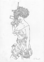 Alain Henriet - Xiii Jones - Illustration originale