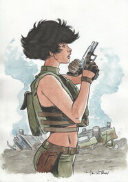 Alain Henriet - Xiii Jones - Illustration originale