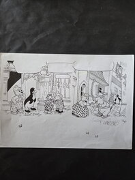 Illustration originale de Capezzone Thierry