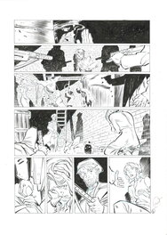 Pierre Alary - Pierre Alary - Silas Corey tome 3 p. 56 - Planche originale