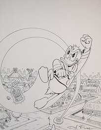Don Rosa - Donald Duck - Couverture originale
