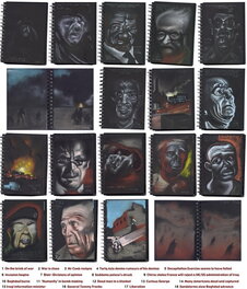 Stewart Kenneth Moore - 18 pages from Theatre of War - Dédicace