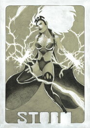 Philippe Bringel - Strom / Tornade - Illustration originale