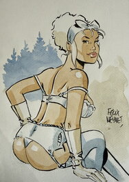 Félix Meynet - Mirabelle - Original Illustration